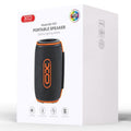 XO (F57) » Boxa Portabila, Wireless BT 5.3, 10W, 1500mAh, TF card, Compact, Orange/Black