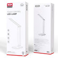 XO (OZ05) - Mini Lampa birou, reincarcabila, conectare USB, LED, Eye Protect, suport telefon, 1200MAh, White