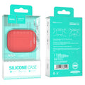 Hoco (WB23) - Husa silicon pentru carcasa AirPods Pro2 si Lanyard, Red