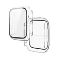 Hoco (WS3) - Rama protectie cu folie integrata, iWatch Series 7/8, PC, (41mm) - Transparent