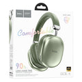 Hoco (W35 Max) - Casti Wireless, Over Ear, BT 5.3, Stand-By 200h, 800mAh, suport card, Joy | Green