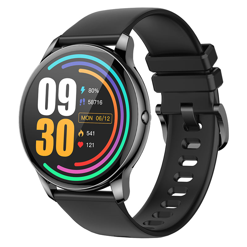 Hoco (Y10) - SmartWatch, AMOLED, 1.3\" BT 5.0, 230mAh, Black