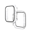 Hoco (WS4) - Rama protectie cu folie integrata, iWatch Series 7/8, PC, (45mm) - Transparent