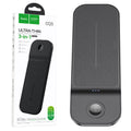 Hoco (CQ5) - Statie Incarcare Wireless, Magsafe, 22.5W, 5V, 3A, Qi Charging, AP Series, 3 in 1, Black