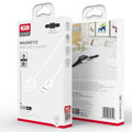 XO (CX012) - Incarcator Wireless, iWatch, 3W, Qi Charging, Cablu USB-A, 1m, White