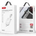 XO (CX020) - Incarcator Wireless, iWatch, Magnetic, 2.5W, Qi Charging, USB-C, Portabil, White