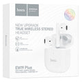 Hoco (EW19 Plus) - Casti Wireless, Ear Buds, BT 5.3, 180h StandBy, 300mAh, Delighted, White