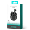Joyroom (JR-FB1) - Casti Wireless, Ear Buds, BT 5.3, StandBy, 400mAh, Husa Silicon, Black