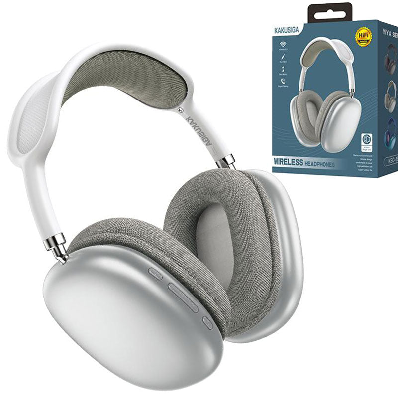 Kaku (KSC-695) - Casti Wireless, Over Ear, BT 5.0, 300h StandBy, 200mAh, Yiya | Silver