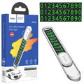 Hoco (PH41) - Numar parcare Temporar, montaj Bord, Metalizat | Silver