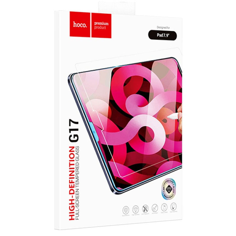 Hoco (G17) - Folie ecran LCD, pentru iPad 7.9\", Classic TempeRed Glass | CLEAR
