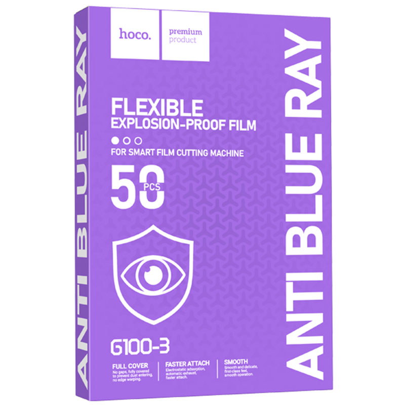 Hoco (G100-3) » SET 50 BUC » Folii CLEAR Cutter/Plotter ECRAN, 120x180mm, Universal, HydroGel Film