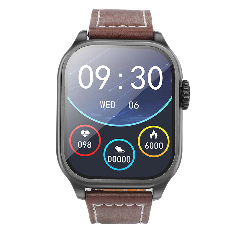 Hoco (Y17) - SmartWatch, 2.3\", Dual BT 3/5, 300mAh, Sports, Silver