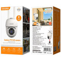 Kaku (KSC-1128) - Camera Video de Exterior, Full HD, Nightvision InfraRed, Wi-Fi, White
