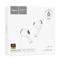 Hoco (EW64) - Casti Wireless, Ear Buds, BT 5.3, 180h StandBy, 300mAh, Slide Tuning, White