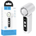 Hoco (HX601) » Ventilator Portabil, 5 viteze, 1200mAh, Digital LED | WHITE