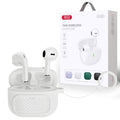 XO (X26) - Casti Wireless, Ear Buds, BT 5.1, 180h StandBy, 300mAh, Husa + Lanyard, White
