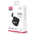 XO (X19) - Casti Wireless, Ear Buds, BT 5.1, 200h StandBy, 250mAh, Ark, Black