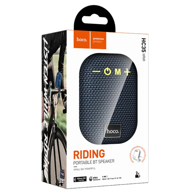Hoco (HC35) » Boxa portabila, 5W, 500mAh, BT5.4, Sport, Outdoor | Navy BLUE