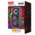 Kaku (KK-8101) » Boxa Portabila, Wireless BT 5.2, 10W, 1800mAh, LED Display, Ambient Light, Black