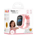 Hoco (Y106) » Ceas Smart pentru copii, Camera Foto, functie de localizare, GPS WaterProof, Pink
