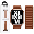 Hoco (WA24) - Curea metalica, magnetica pentru iWatch, Universal Size (42/44/45/49mm) - Original Chain, BROWN
