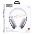 Hoco (W65) » Casti Wireless, OverEar, BT 5.4, 400mAh, 45h, AUX, SILVER
