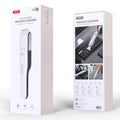 XO (CZ020) - Aspirator portabil, auto/casa, 5000mAh, motor cu perii, capacitate 150ml, filtru, White