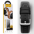 Hoco (WH10) - Curea eco-leather, pentru ceasuri, conectori 22 mm, GT Original Series, Black