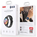 XO (J6) Ceas SmartWatch, Amoled, BT 5.0, 260mAh, Chen Shuo, Round Sport, Black