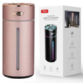 XO (HF09) - Umidificator casa/auto, tip spary, 800mAh, Ambiental Light, Night Cool Atmosphere | PINK