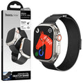 Hoco (AS101) » Curea iWatch (42/44/45/49mm) Milanese, Metall - Black