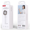 XO (MF87) Mini ventilator portabil, 3 trepte de viteza, 2000mAh, Cooling Ice, WHITE