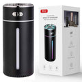 XO (HF09) - Umidificator casa/auto, tip spary, 800mAh, Cool Atmosphere, Black