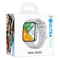 Hoco (Y28) Ceas SmartWatch, Sport, BT 5.2, Amoled, functie de apel, 200mAh, Multilanguage, Silver