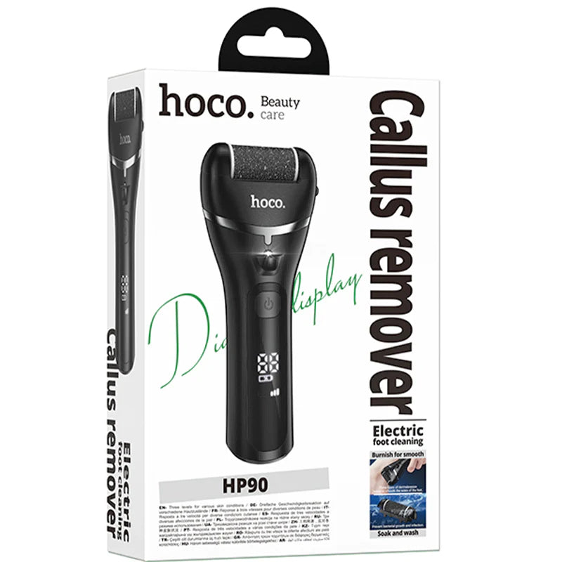 Hoco (HP90) » Dispozitiv electric de dermabraziune pentru picioare | BLACK