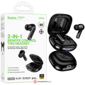Hoco (EW204) » Casti Wireless, In Ear, BT 6.0, 30/350mAh, 2 in 1, cu Telecomanda, Touch, 4h/2h, BLACK