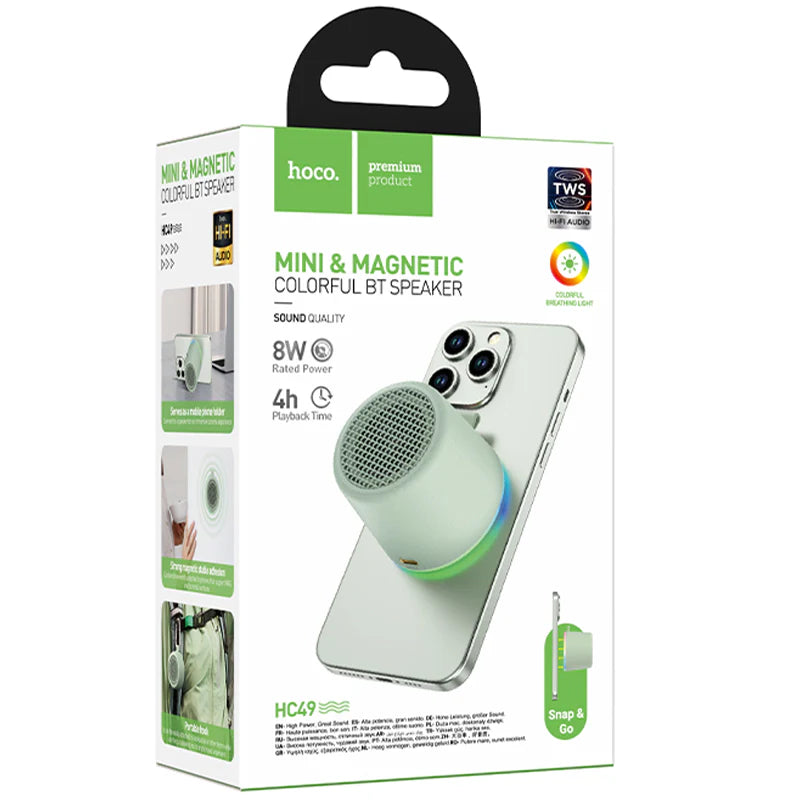 Hoco (HC49) » Boxa Portabila, 5W, 500mAh, TF/USB, Easy Joy Sport | GREEN