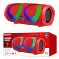 Kaku (KSC-615) » Boxa Portabila, Wireless, BT 5.0, TWS, 10W, 4H, 1800mAh, USB, AUX, TF Card, FM, RED